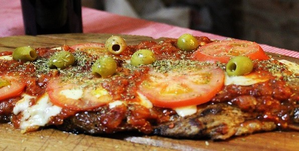 Receta de matambre a la pizza