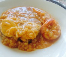 Arroz de Tamboril y Langostinos